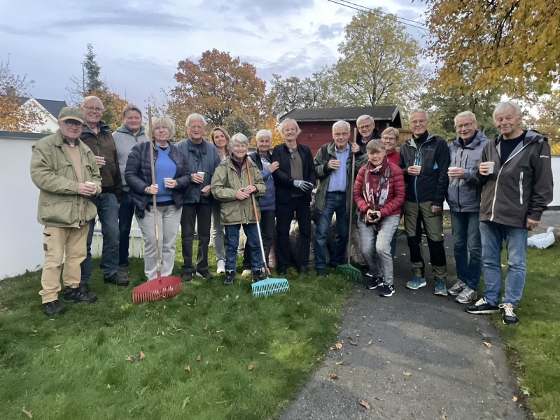 Dugnad på Melløs Bo- og Servicesenter: Sammen for fellesskapet